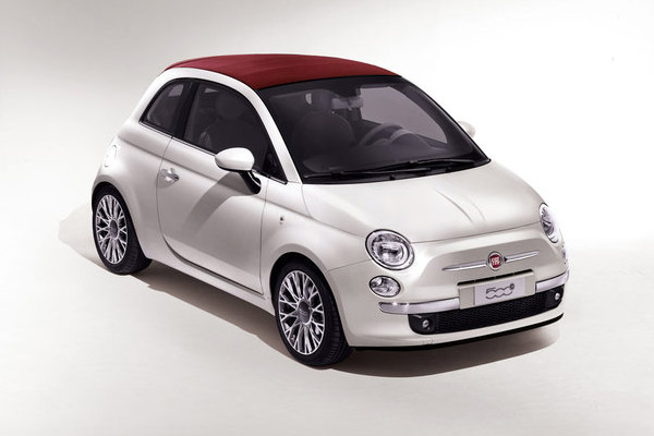 Fiat 500 Convertible 2017 - Hire Car Amalfi